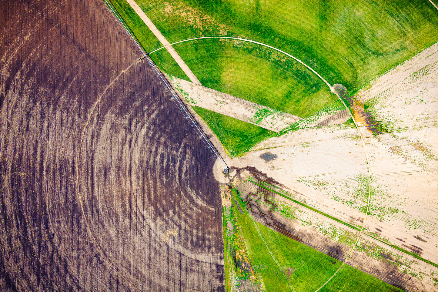 Circular Paddock Abstract - 140128-A129