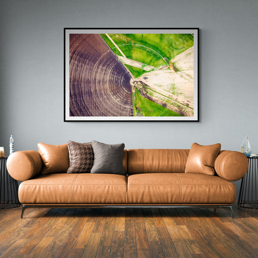 Circular Paddock Abstract - 140128-A129