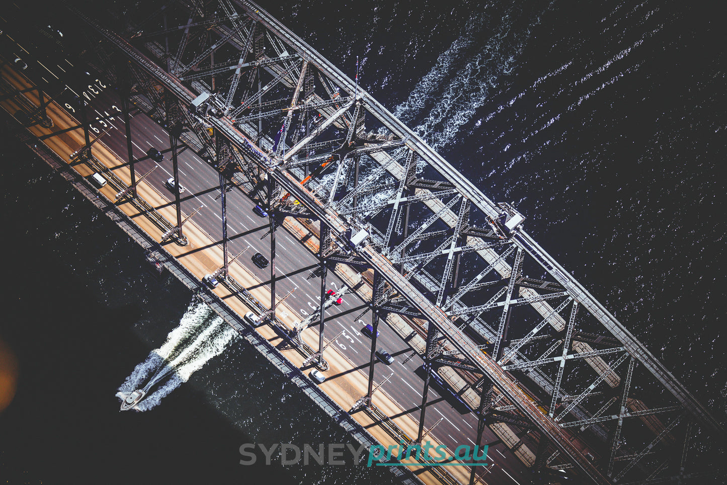 Harbour Bridge Abstract - 140919-A165