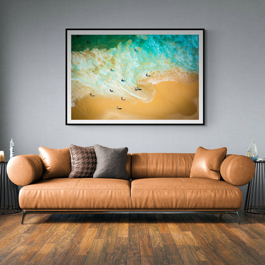 Bondi Surf Abstract - 151125-A443