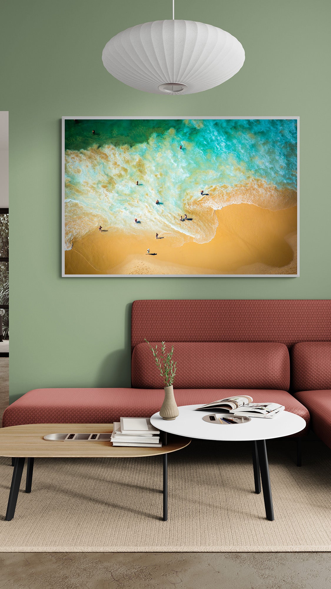 Bondi Surf Abstract - 151125-A443