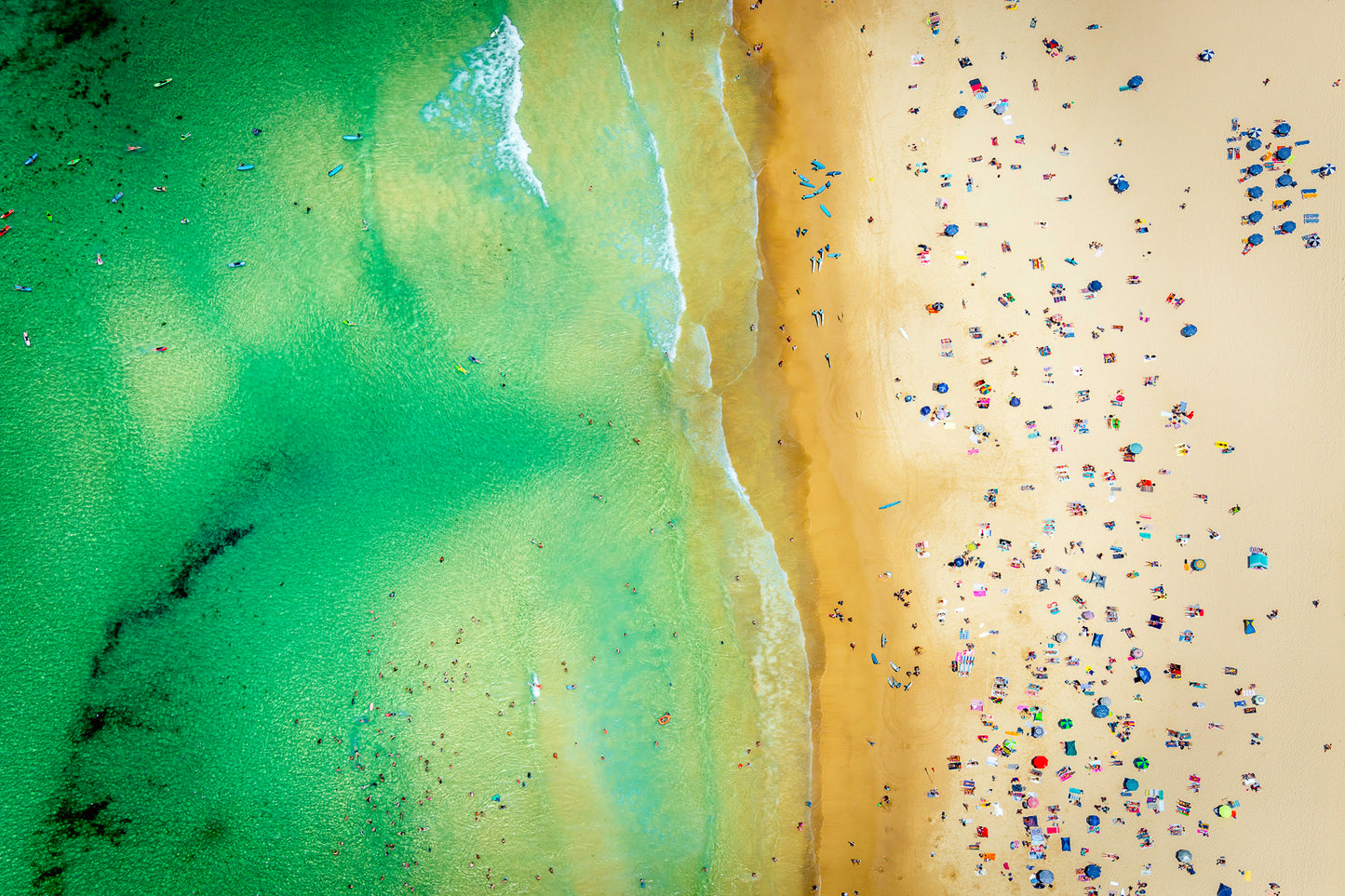 Bondi Beach Abstract - 160120-A211