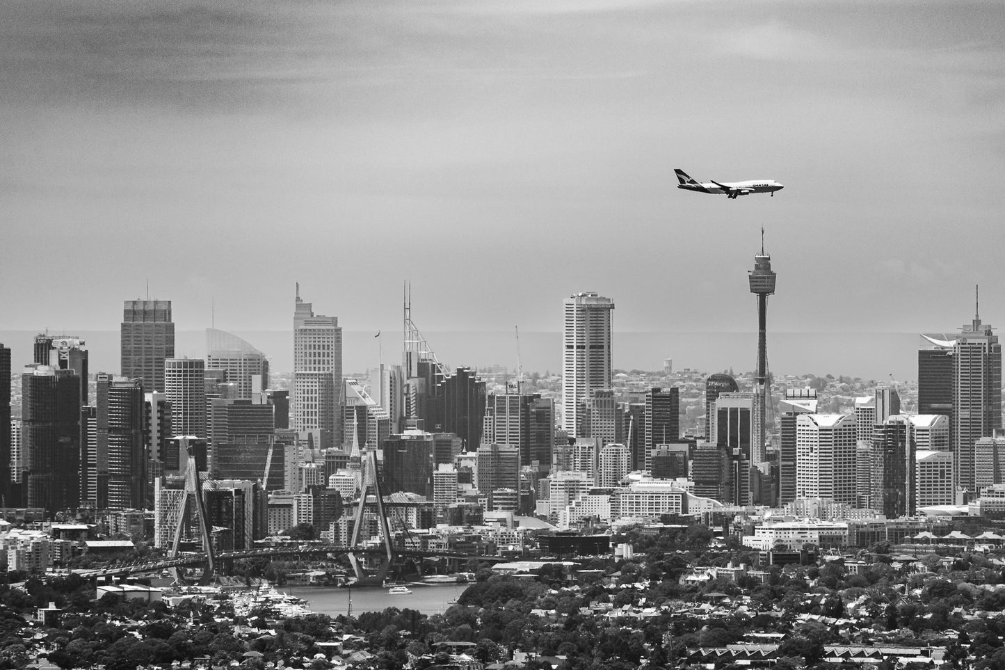 Black and White Skyline - 161125-A263