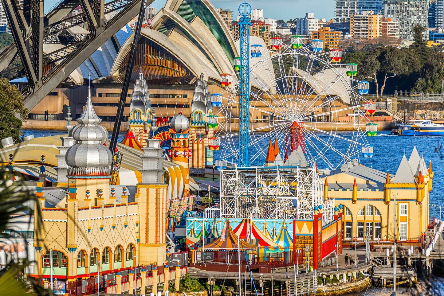 Luna Park and Opera House - 210616-G402
