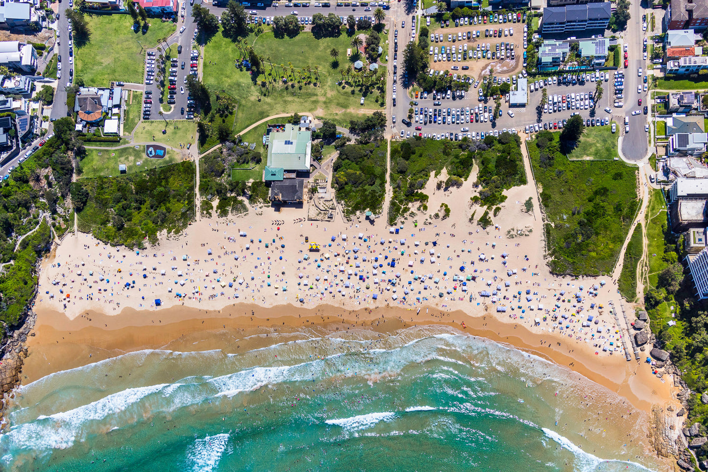 Freshwater Beach Birds-Eye - 230226-A592