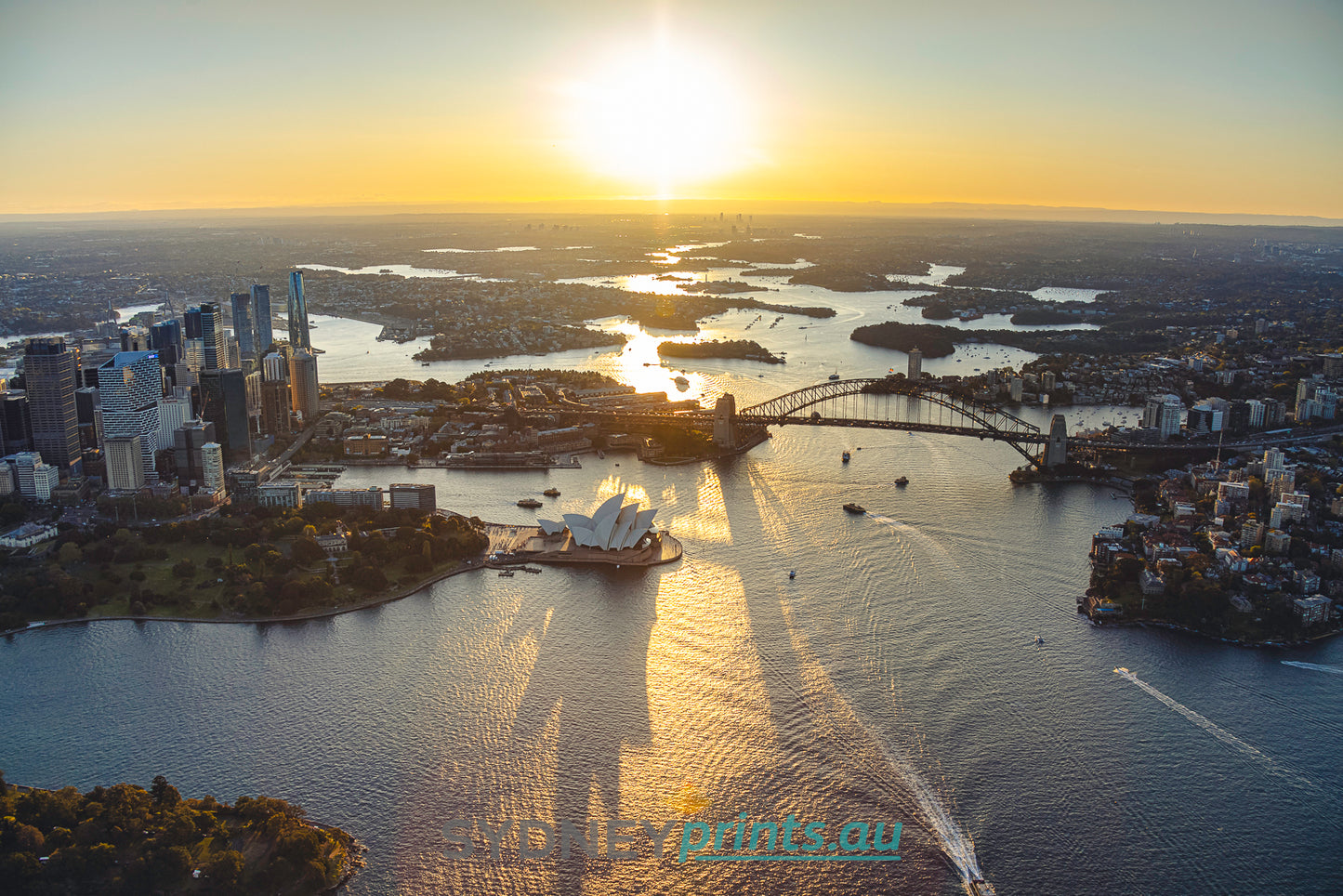 Sydney Harbour Looking West - 230909-A024