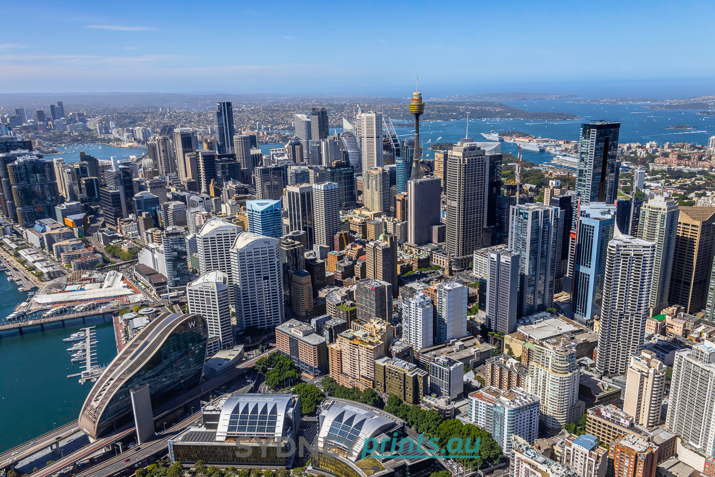 Sydney CBD From Haymarket - 231119-A613