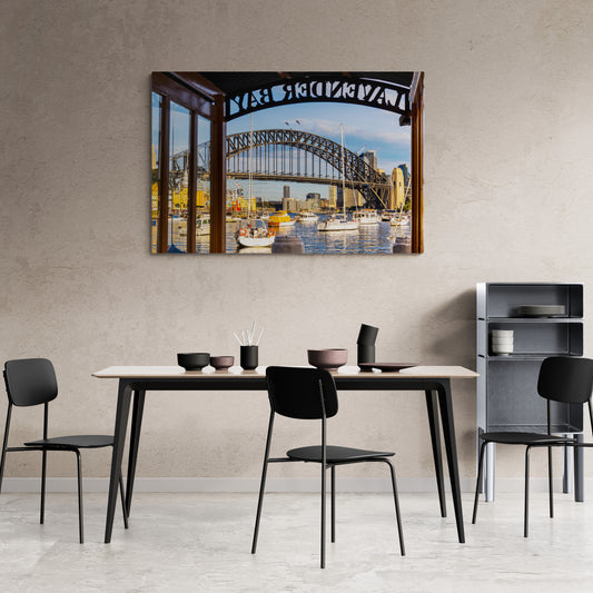 Lavender Bay and the Bridge - 210616-G381