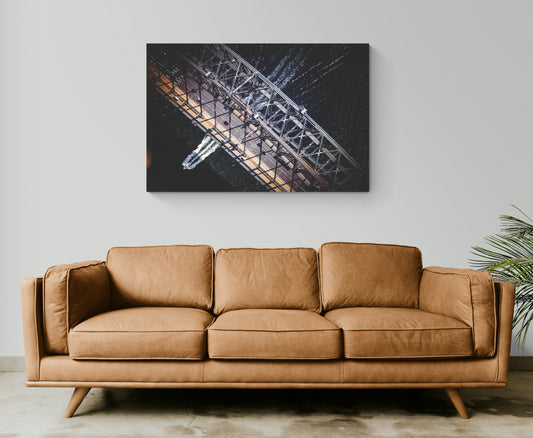 Harbour Bridge Abstract - 140919-A165