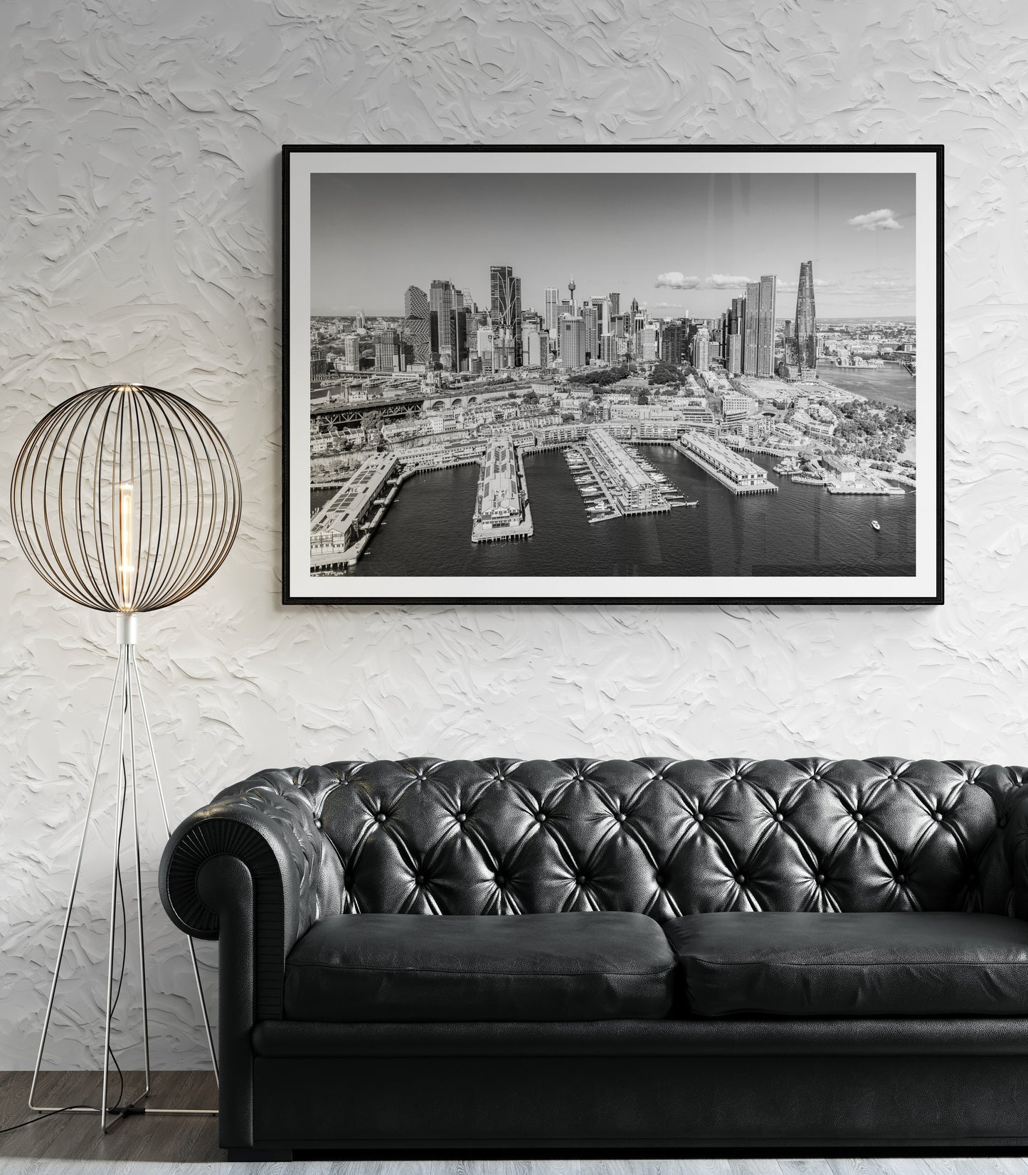 Black and White Skyline - 240718-A601