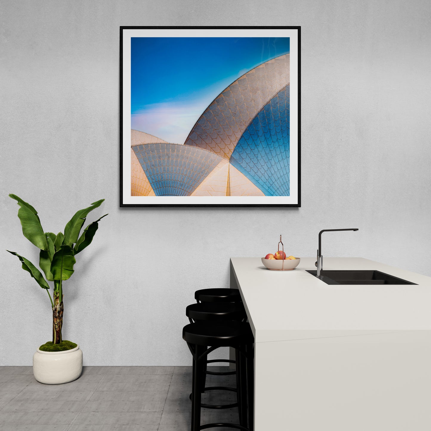 Opera House Sails Abstract - 121031-G034