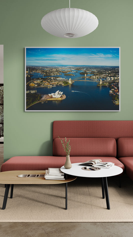 Sydney Harbour Looking West - 201116-A308