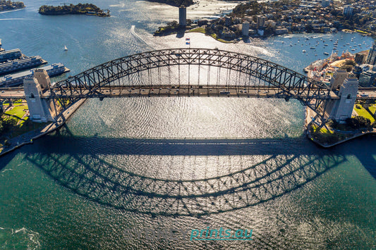 Harbour Bridge Shadow - 140908-A407