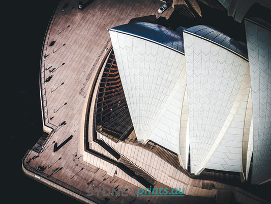 Opera House Abstract - 140908-A419