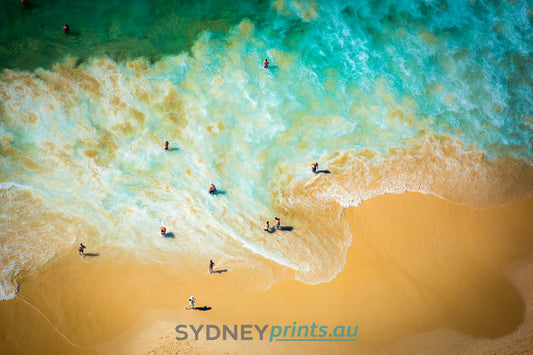 Bondi Surf Abstract - 151125-A443