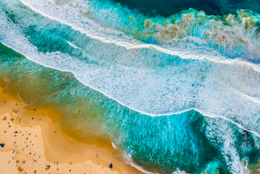 Bondi Beach Wave Action - 210307-A625