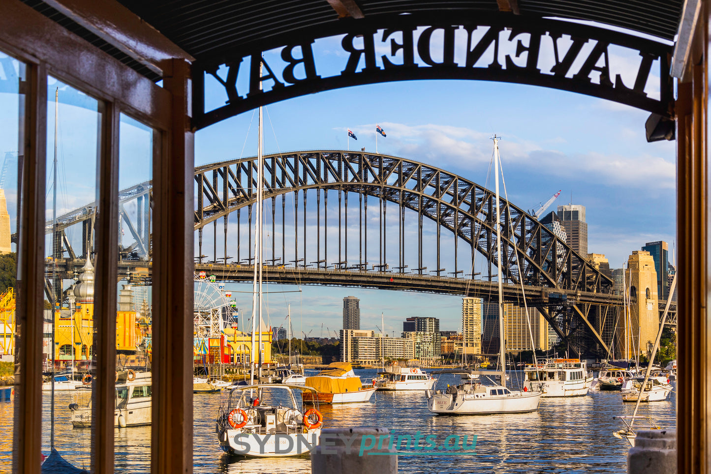 Lavender Bay and the Bridge - 210616-G381