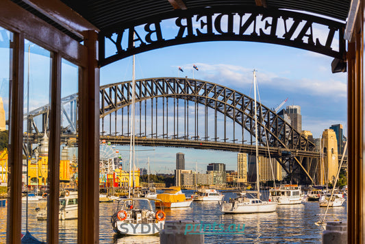 Lavender Bay and the Bridge - 210616-G381