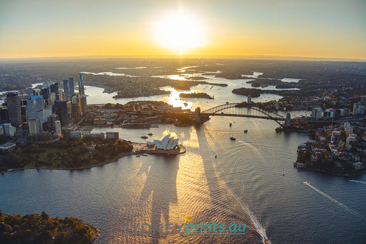 Sydney Harbour Looking West - 230909-A024