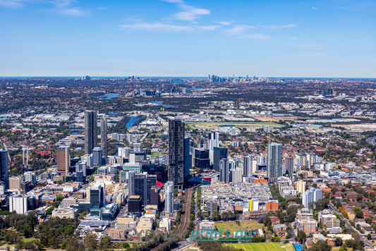 Parramatta and Sydney Skyline - 231014-A838