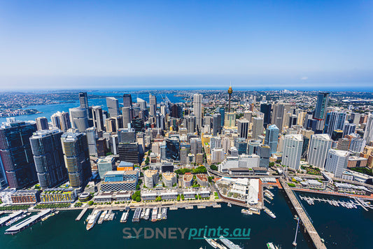 Sydney City Looking East - 240110-A558
