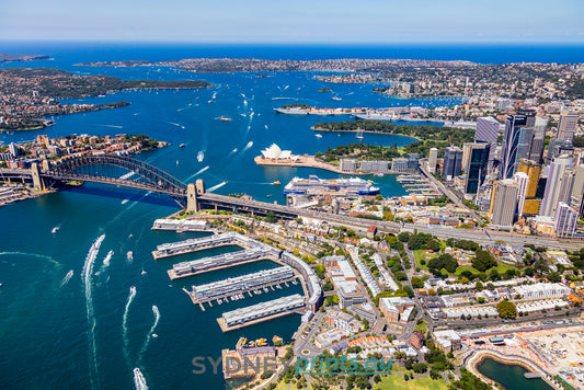 Sydney Harbour From The Rocks - 240225-A228