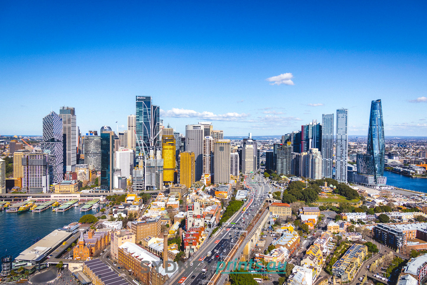 The Rocks and Skyline - 240718-A595